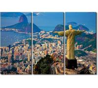 MengMj 3 Piece Framed Canvas Wall Art, Religious Image Jesus Yoga Spa，30×60 cm Modern Home Decor for Bedroom & Living Room