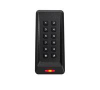 MENGQI-CONTROL RFID Card Fob Door Access Control Keypad Reader 125KHz Wiegand 26/34 Bit Black Color