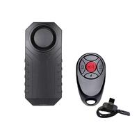 Mengshen Motorcycle Alarm Vibration Bike Alarm for Ebikes Bicycle Wireless Anti Theft Alarm System 113dB Loud Upgraded Remote Control with Silicone Strap