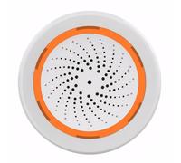 Mengshen Smart WiFi Alarm Siren 100dB Loud Alert with Strobe Light for Home Security & Home App Remote Control Works withTuya/Smart Life/Alexa/Google Home