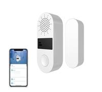 Mengshen Smart WiFi Door Sensor Wireless Window Door Alarm with Loud Alert