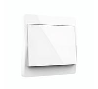 Mengshen Wireless Light Switch No Battery No WiFi Required Indoor Outdoor Remote Control Wall Light Only Include 1 Gang Switch