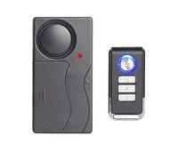Mengshen Wireless Vibration Alarm, Anti-theft Burglar Alarm for Bicycle/ Bike/ Motorcycle/ Car/ Vehicles/ Door/ Window, 110db Super Loud (Remote Control Included)
