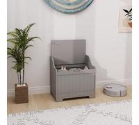 Mengtu 61L Home Storage Chest - Grey ZSSCB-UKT3398P344694UK