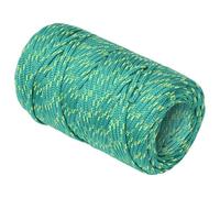 Mengtu boat rope, 2 mm green polypropylene marine rope 500 m coil for sailing boating yachting docking rigging and camping
