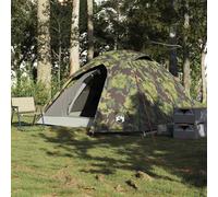 Mengtu Camping Tent Dome 3-Person Camouflage Waterproof Suitable for camping sites, festivals, backyards, outdoor activities, and hiking trips