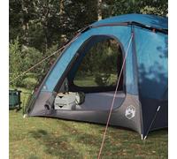 Mengtu Dome Tent with Removable Rainfly Blue 12-Person Suitable for camping sites, festivals, backyards, outdoor activities, and hiking trips