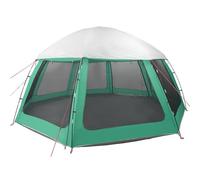 Mengtu Pool Tent with Removable Fly & Mesh Walls Sea Green 510x510 cm Suitable for camping sites, festivals, backyards, outdoor activities, and hiking trips