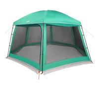 Mengtu Pool Tent with Removable Fly & Mesh Walls Sea Green 512x458 cm Suitable for camping sites, festivals, backyards, outdoor activities, and hiking trips