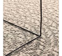 Mengtu Rug ZIZUR Cream 60x110 cm Jute Look Indoor and Outdoor Carpets and floor mats suitable for indoor and outdoor use ZSSCB-UK4010371UK