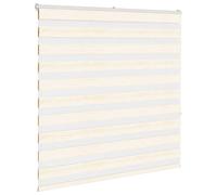 Mengtu Zebra Blind Marble Beige 145x150 cm Fabric Width 140.9 cm Polyester Sunscreen and UV resistant curtains, suitable for both home and office use ZSSCB-UK4014660UK