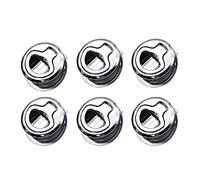 MENGXIU MENGKE 2/4/6PCS Marine Hatch Locking Locker Small Size Boat Flush Pull Hatch Slam Latch Compatible With RV Yacht Camper Deck Stainless Steel(6 PCS)