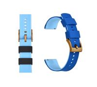 MENGXIU MENGKE Silicone Watch Band 20mm 22mm Quick Release Rubber Watches Strap For Men Women Waterproof Replacement Watchband(Sapphire Blue 3,22mm)