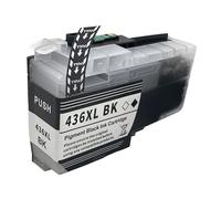 MenGxuAnOU LC436 LC436XL Ink Cartridge for B-rother MFC-J4340DW MFC J4440DW J4540DW J5855DW J5955DW J6555DW J6955DW J6957DW(K 1PC)