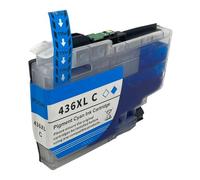 MenGxuAnOU LC436 LC436XL Ink Cartridge for B-rother MFC-J4340DW MFC J4440DW J4540DW J5855DW J5955DW J6555DW J6955DW J6957DW(C 1PC)