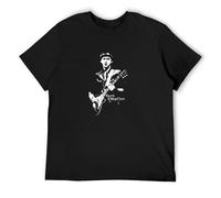 MENGYUETONGHUA Mark Knopfler T Shirt Black L