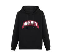 MENGYUETONGHUA Men's Cotton Hooded Marmite Yeast Extract Food Mens-Fit Hoody Hoodie Sweatershirt Male Brand Tshirt Top Hoodies Black L