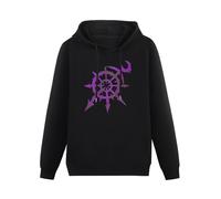 MENGYUETONGHUA Mens Hoodie Mark Of Chaos Slaanesh classic style Black L