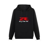 MENGYUETONGHUA Men's Hoody Sweatershirt Men'S Gsxr Regular Fit Long Sleeve Hoody With Pocket Sweatershirt, Hoodie Black XL