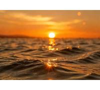 mengzhiyi Stamped Cross Stitch Kits for Beginners, Sunset DIY Cross Stitch Patterns 11CT Printed Needlepoint Kits,Crafts Embroidery for Home Decor 40x50cm