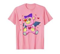Menhera chan Yami Kawaii Pastel Goth Harajuku Teddy Bear T-Shirt