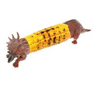 MENIBBLER Dinosaur Style Corn Cob Holder Reusable Multipurpose Barbecue Twin Pin with Stainless Steel Prong for BBQ Picnic(Style 4)