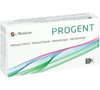Menicon Progent SP Contact Lenses Intensive Cleaner 5 Ampoules A+B + Container 1 x Pack of 5