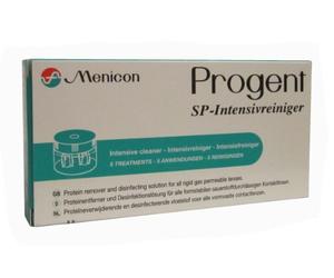 Menicon Progent SP Protein Remover and Disinfecting Cleaning Solution for Gas Permeable Contact Lenses. Pack of 3