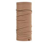menique 100% Merino Long Neck Gaiter, Windproof Thermal Snood, Beige