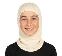 menique Kids’ 100% Merino Balaclava, 160gsm Ski Mask, Natural, 2-4 Y