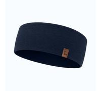 menique Kids 100% Merino Winter Headband, Sweatband Ear Warmer, Navy Blue | Thick 250 GSM double-layer Merino kids headband, warm ear coverage, breathable sweatband helmet-friendly for skiing & sports