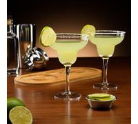 Menkind Connoisseur Creations Margarita Set Stylish Glasses & Tray Menkind Multicolor