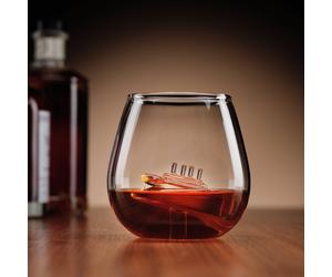Menkind Connoisseur Creations Sinking Ship in Glass