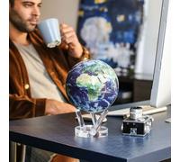 Menkind Earth With Clouds Mova Globe 4.5" in Clear Menkind Clear