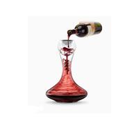 Menkind Final Touch Elegant Design Twister Wine Aerator Set in Clear Menkind Clear