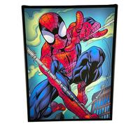 Menkind Marvel Spider-Man Light Up Canvas - 40x30cm