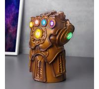 Menkind Marvel Thanos 3D Gauntlet Replica Light Dazzling LED Effect in Gold Menkind Gold