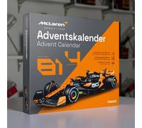 Menkind McLaren Racing Thrill 24 Days Advent Calendar 1:43 Scale Model Kit in Grey Menkind Grey