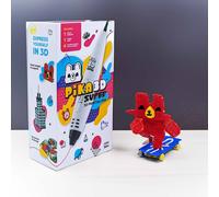 Menkind Pika3D Super 3D Printing Pen & Filament Starter Set in White Menkind White