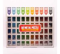 Menkind Professor Puzzle 50 Metal Puzzles Set Menkind Multicolor