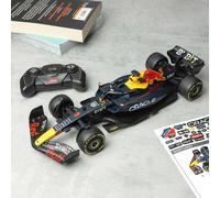 Menkind Rastar Red Bull Racing RB18 1:18 Scale Remote Control Car in Black Menkind Black