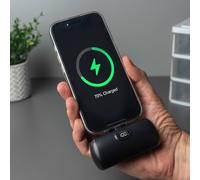 Menkind RED5 5000mAh Power Bank With Type-C & Digital Display in Black Menkind Black