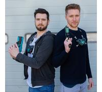 Menkind RED5 Blaster Tag Set 2 Player Game With Sound Effects Menkind Multicolor