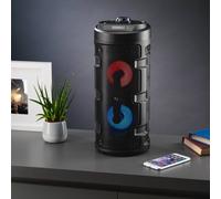 Menkind RED5 Colourful Typhoon Speaker - Wireless in Black Menkind Black