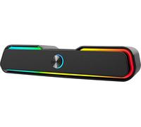 Menkind RED5 Colour Changing Gaming Soundbar Speaker in Black Menkind Black