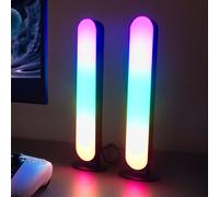 Menkind RED5 LED Light Bars Set Of 2 Dynamic Vibes With Remote Control Menkind Multicolor