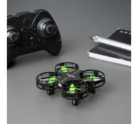 Menkind RED5 Nano Drone Compact Drone With LED Flight Effects in Black Menkind Black