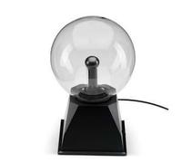 Menkind RED5 Plasma Ball 6-Inch Touch-Responsive Light Show in Black Menkind Black