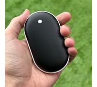 Menkind RED5 Power Bank & Rechargeable Hand Warmer in Black Menkind Black