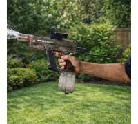 Menkind RED5 Rapid Water Shooter With Light Up Silencer & Recoil Action in Grey Menkind Grey